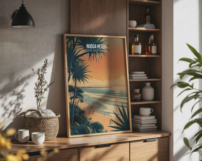 Noosa Heads QLD Australia Beach Print Wall Art - Travel Wall Art