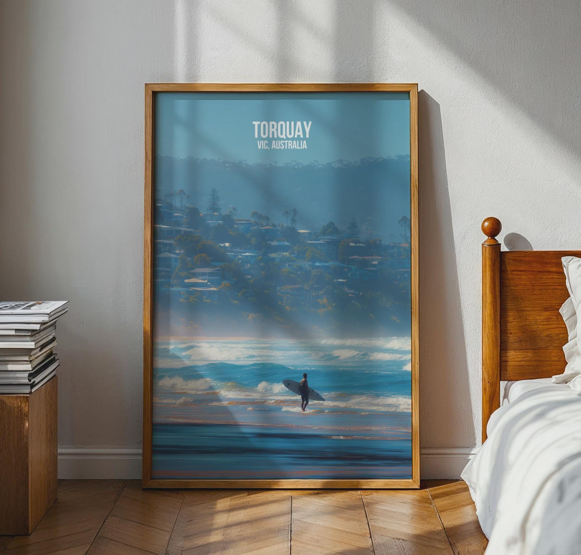 Torquay VIC Australia Surf Wall Art Print - Travel Wall Art