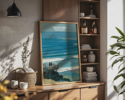 Surfers Point Wall Art Margaret River WA Print - Travel Wall Art