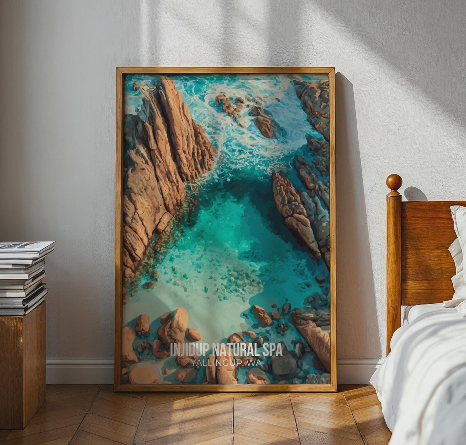 Injidup Natural Spa Yallingup Print Wall Art - Travel Wall Art