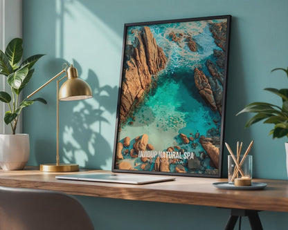 Injidup Natural Spa Yallingup Print Wall Art - Travel Wall Art