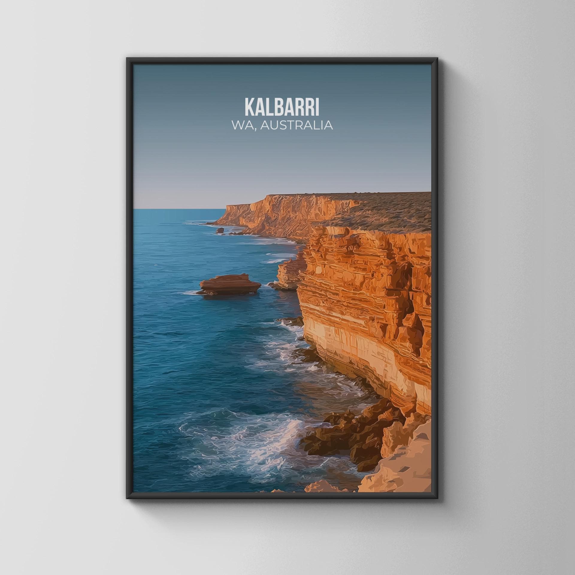 Kalbarri WA Australia Landscape Print Coastal Wall Art - Travel Wall Art