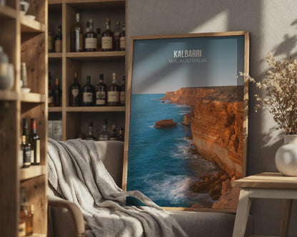 Kalbarri WA Australia Landscape Print Coastal Wall Art - Travel Wall Art