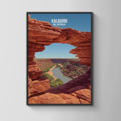 Kalbarri WA Australia Print Landscape Art - Travel Wall Art