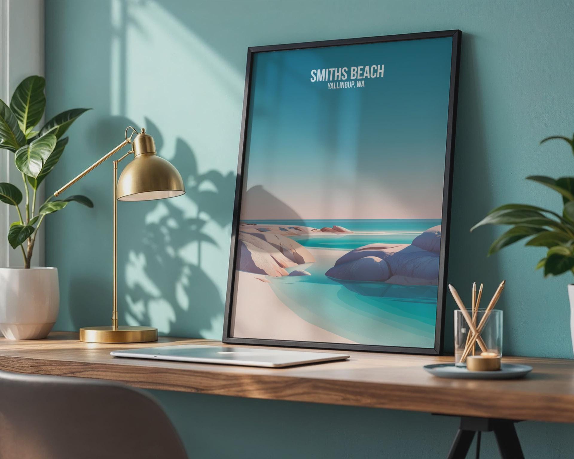 Smiths Beach Yallingup WA Coastal Wall Art Print - Travel Wall Art