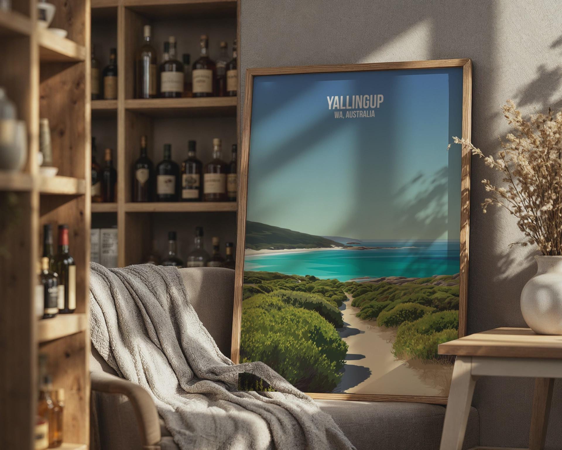 Yallingup WA Australia Beach Pathway Print Wall Art - Travel Wall Art