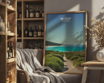 Yallingup WA Australia Beach Pathway Print Wall Art - Travel Wall Art