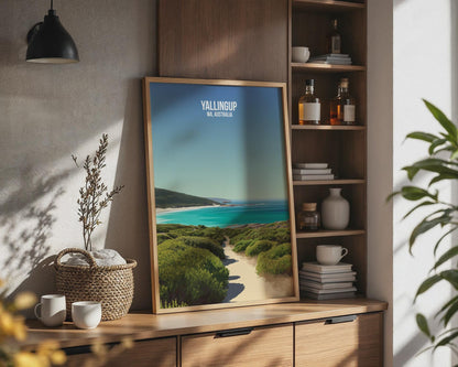 Yallingup WA Australia Beach Pathway Print Wall Art - Travel Wall Art
