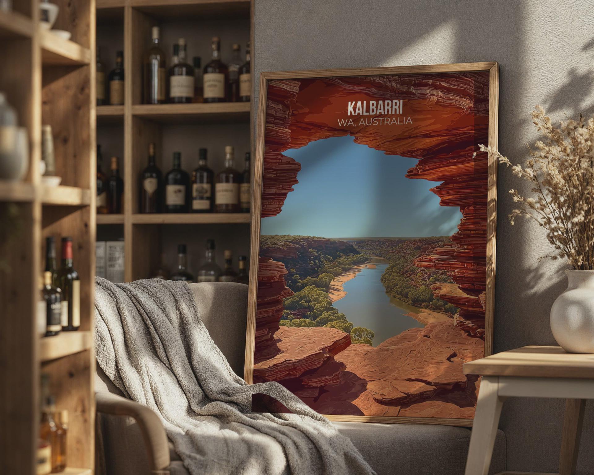 Kalbarri WA Australia Wall Art Print - Travel Wall Art