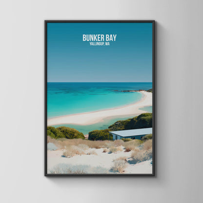Bunker Bay Yallingup WA Print Coastal Wall Art - Travel Wall Art