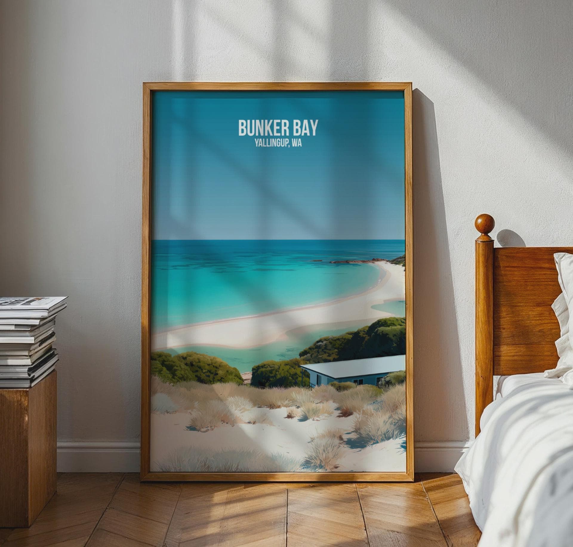 Bunker Bay Yallingup WA Print Coastal Wall Art - Travel Wall Art