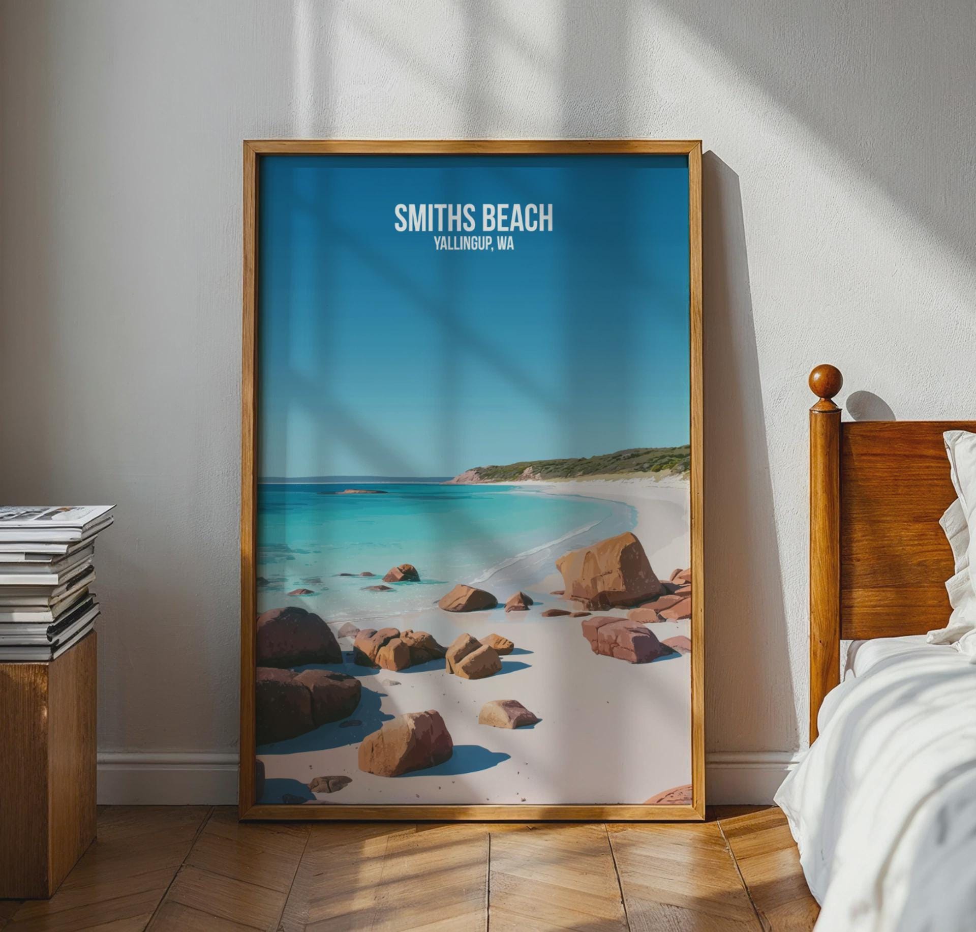 Smiths Beach Yallingup WA Beach Wall Art Print - Travel Wall Art
