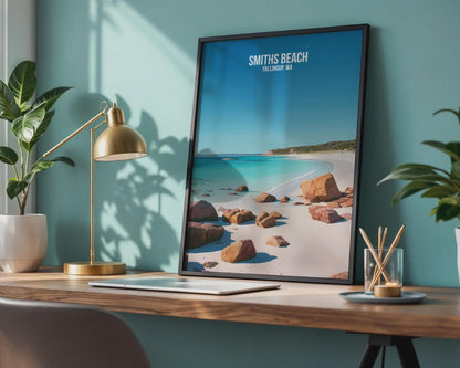 Smiths Beach Yallingup WA Beach Wall Art Print - Travel Wall Art