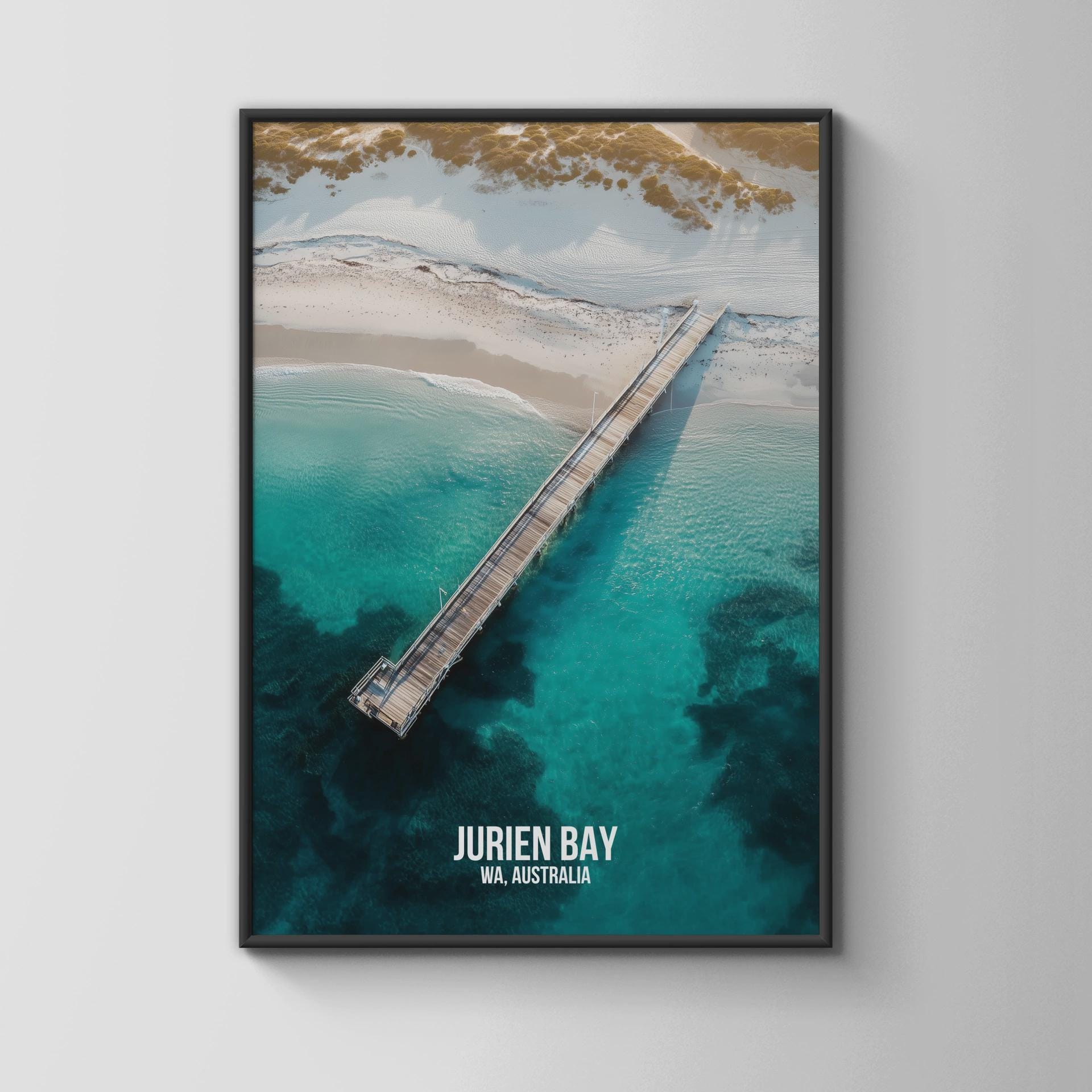 Jurien Bay WA Australia Print Coastal Wall Art - Travel Wall Art