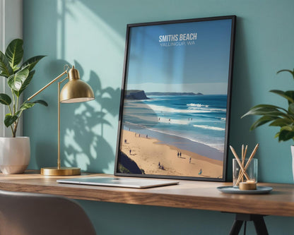 Smiths Beach Yallingup WA Print Coastal Wall Art - Travel Wall Art