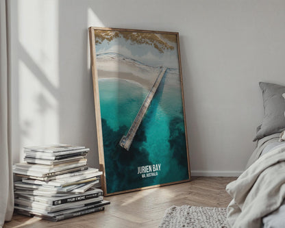 Jurien Bay WA Australia Print Coastal Wall Art - Travel Wall Art