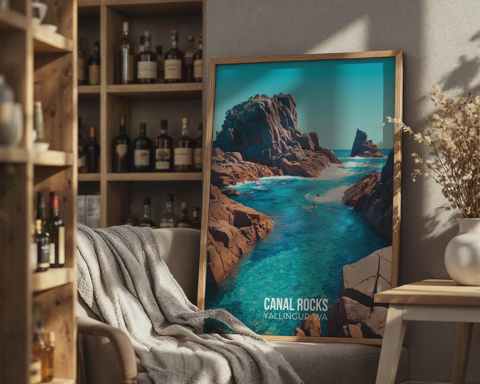 Canal Rocks Yallingup WA Coastal Print Wall Art - Travel Wall Art