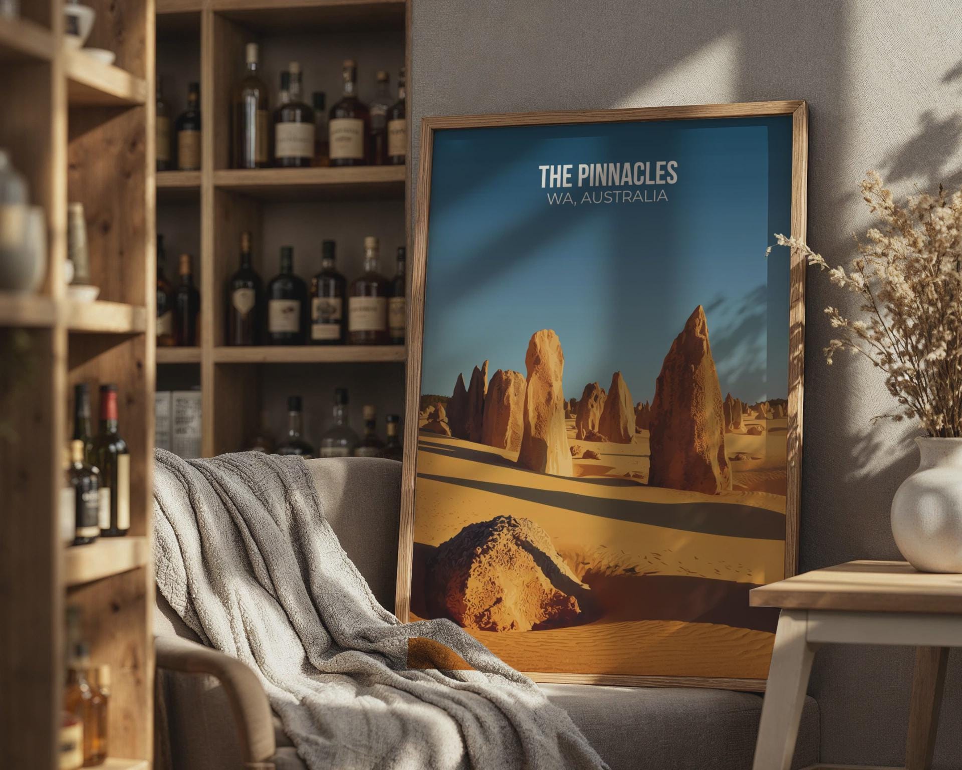 Pinnacles WA Australia Print Landscape Wall Art - Travel Wall Art