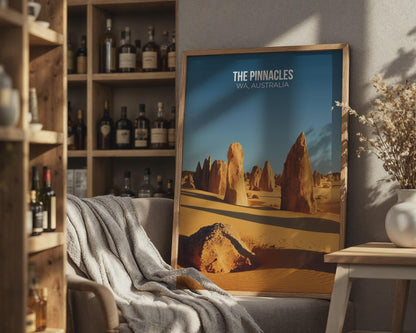 Pinnacles WA Australia Print Landscape Wall Art - Travel Wall Art