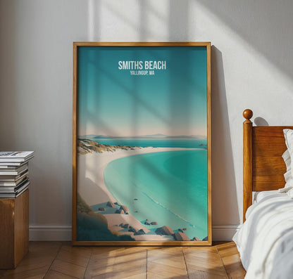 Smiths Beach Yallingup Wall Art Coastal Print - Travel Wall Art