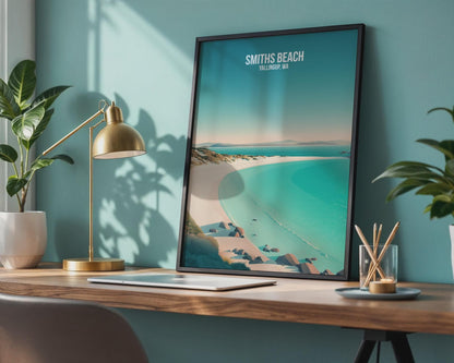 Smiths Beach Yallingup Wall Art Coastal Print - Travel Wall Art