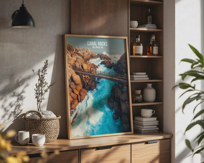 Canal Rocks Yallingup WA Poster Art Print - Travel Wall Art