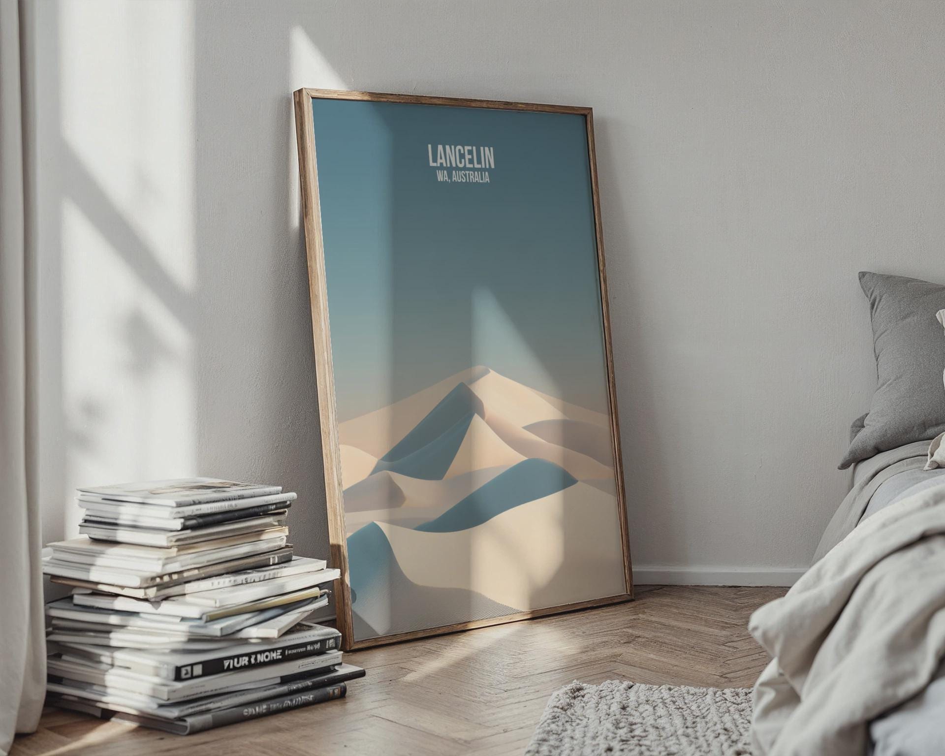 Lancelin Sand Dunes Print Wall Art Australia - Travel Wall Art