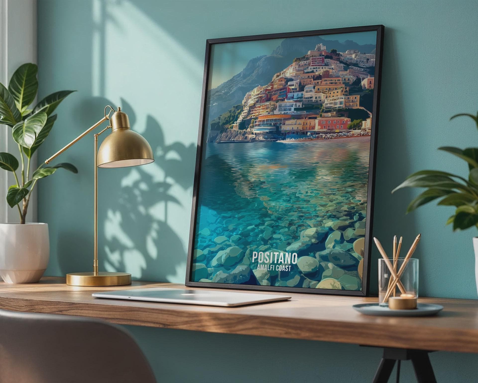 Positano Amalfi Coast Print Wall Art - Travel Wall Art