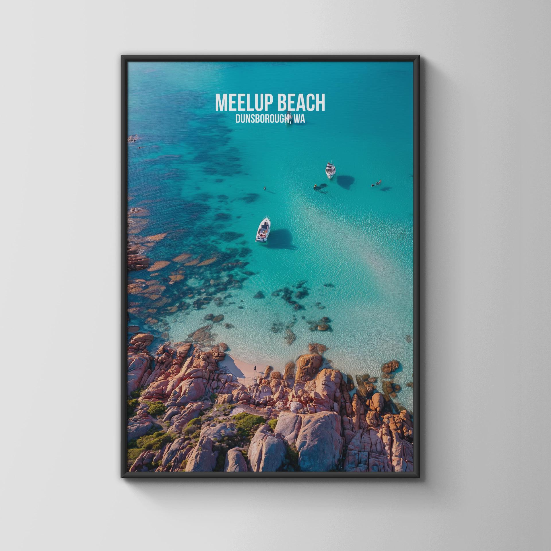 Meelup Beach Dunsborough Wall Art Print - Travel Wall Art
