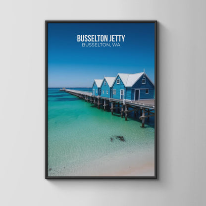 Busselton Jetty Wall Art Print - Travel Wall Art