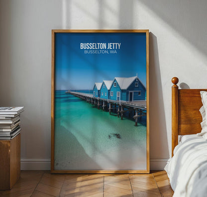 Busselton Jetty Wall Art Print - Travel Wall Art