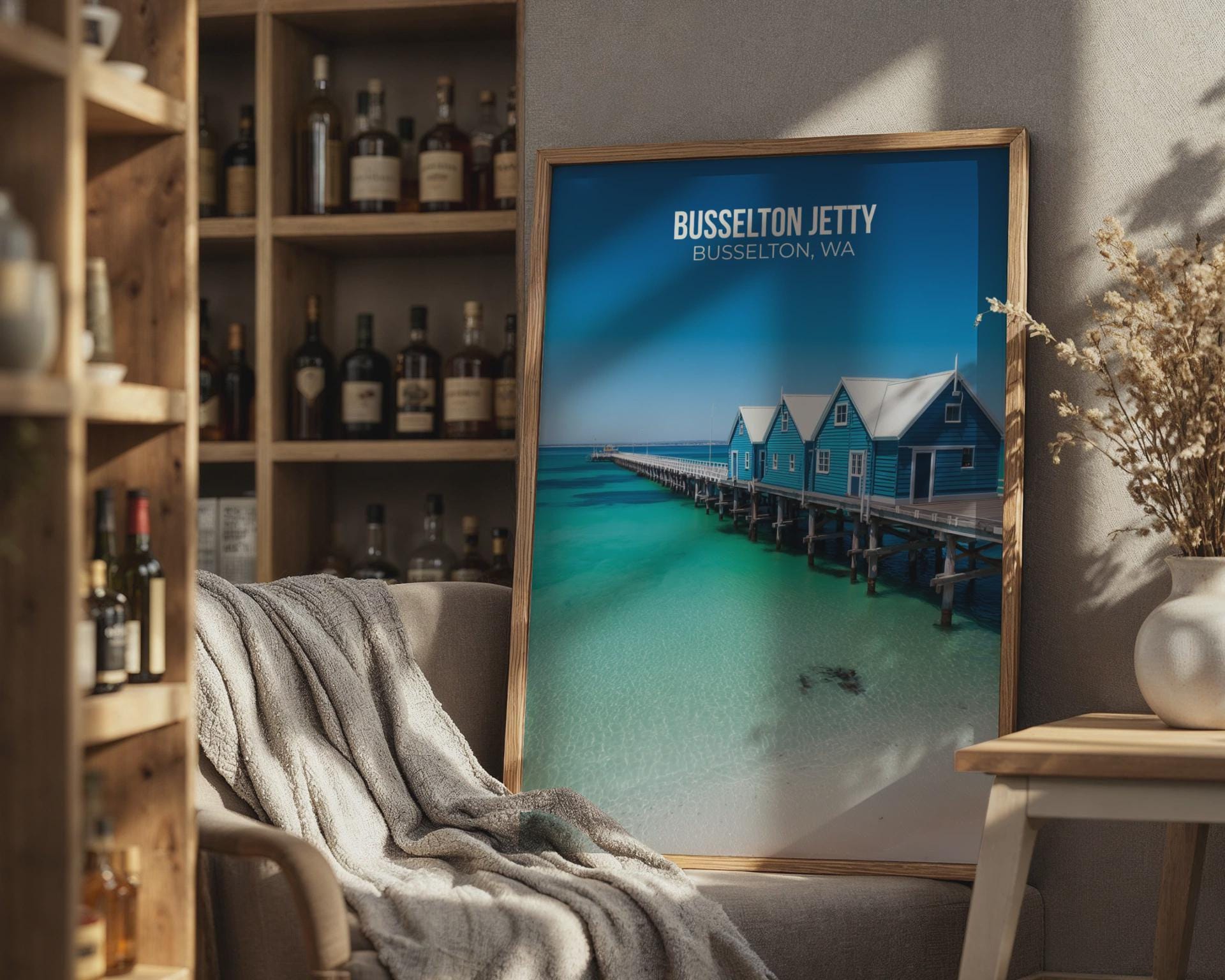 Busselton Jetty Wall Art Print - Travel Wall Art