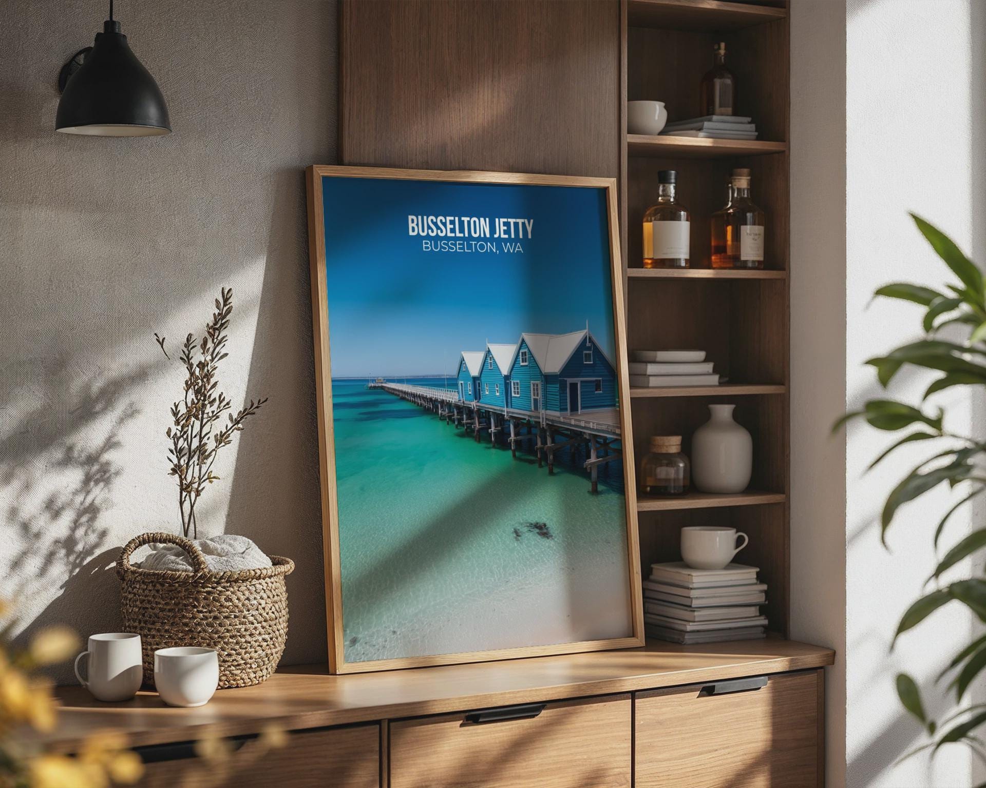 Busselton Jetty Wall Art Print - Travel Wall Art