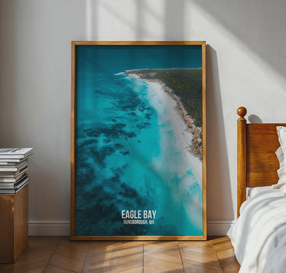 Eagle Bay Wall Art Print Coastal  Landscape Dunsborough - Travel Wall Art