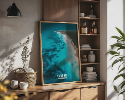 Eagle Bay Wall Art Print Coastal  Landscape Dunsborough - Travel Wall Art