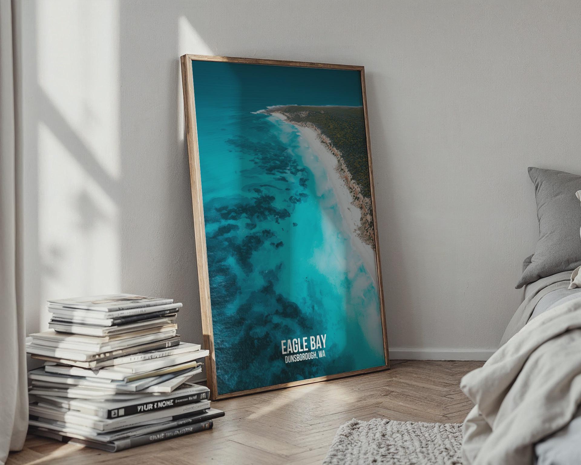 Eagle Bay Wall Art Print Coastal  Landscape Dunsborough - Travel Wall Art