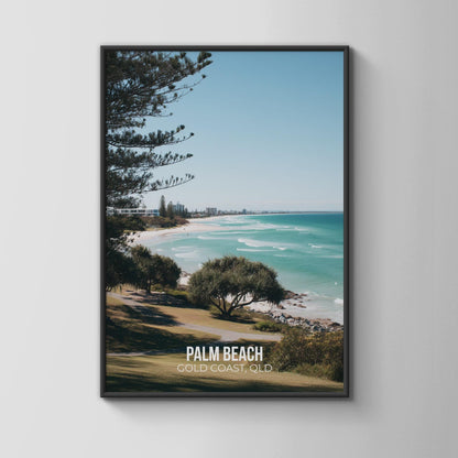 Palm Beach Wall Art Print Coastal Scene Australia - Travel Wall Art
