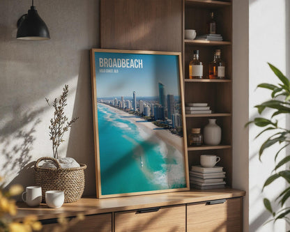 Broadbeach Gold Coast Art Print - Travel Wall Art