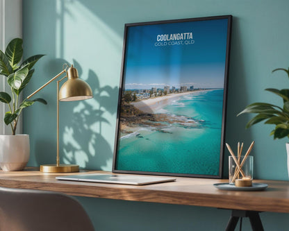 Coolangatta Coastal Print Wall Art - Travel Wall Art