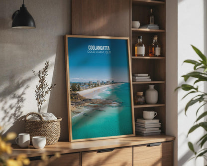 Coolangatta Coastal Print Wall Art - Travel Wall Art
