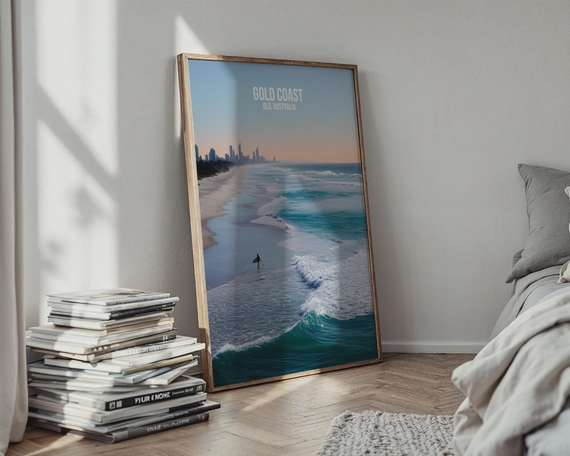Gold Coast QLD Australia Wall Art Print - Travel Wall Art