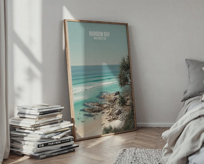 Rainbow Bay Gold Coast Wall Art Print - Travel Wall Art