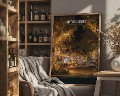 Hastings Street Noosa QLD Wall Art Print - Travel Wall Art
