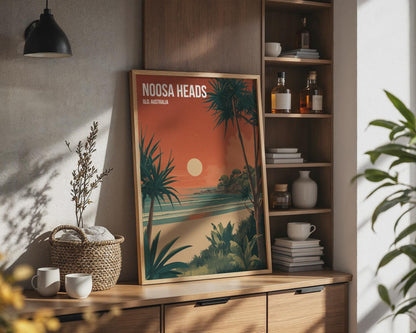 Noosa Heads QLD Australia Print Beach Landscape Wall Art - Travel Wall Art