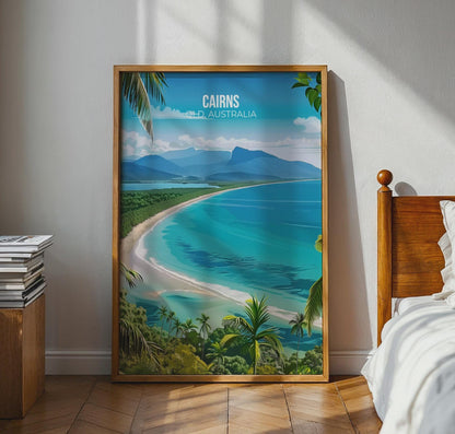 Cairns Ocean View Wall Art Print - Travel Wall Art