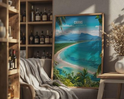 Cairns Ocean View Wall Art Print - Travel Wall Art