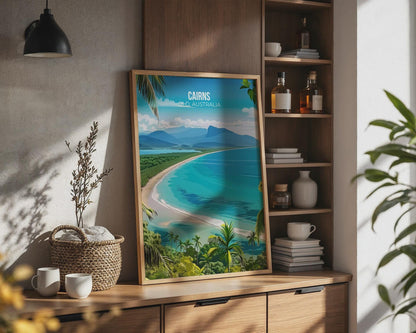Cairns Ocean View Wall Art Print - Travel Wall Art