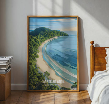 Cape Tribulation Beach Wall Art Print Australia - Travel Wall Art
