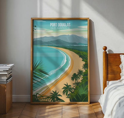 Port Douglas Coastal Art Print Australia - Travel Wall Art