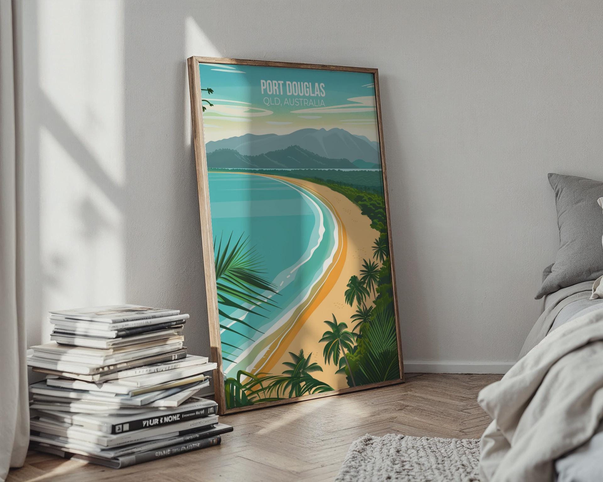 Port Douglas Coastal Art Print Australia - Travel Wall Art